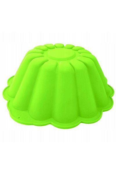 zola Forma din silicon,pentru coacerea prajiturilor, 24x8 cm, verde