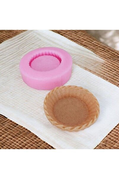 Sbq Collection Tart Tabanı Silikon Mum Kalıbı