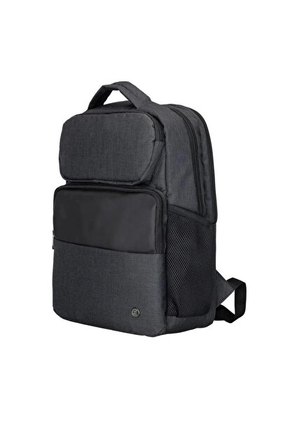 PLM حقيبة ظهر أوكتاجون نوتبوك باللون الأسود مقاس 15.6 بوصة