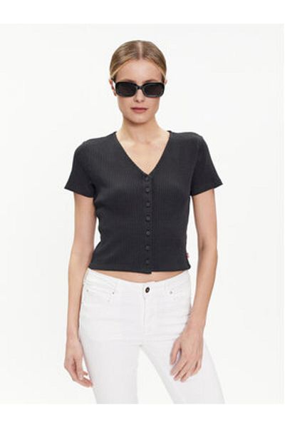 Levi's levi s Womens Blouse A7182-0001 Black