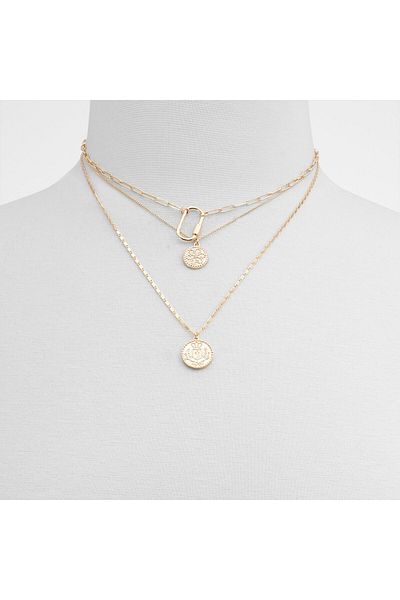 Aldo Intuition - Women's Gold Color Necklace
