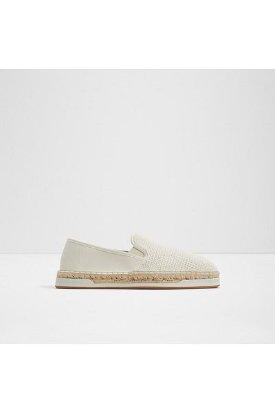 Aldo JOHNNEY - Ανδρική υφασμάτινη εκρού Flat Espadrille
