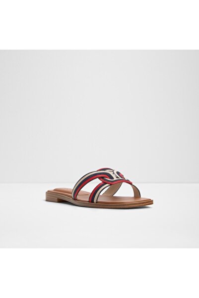 Aldo EROK - Kadın Hakiki Deri Lacivert Düz Terlik