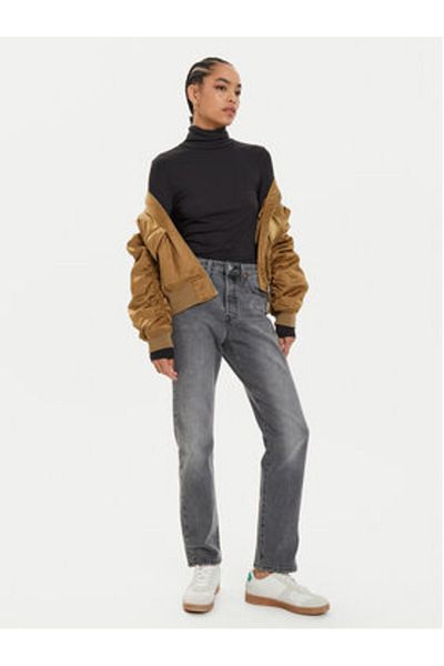 Levi's Pulover Levi's pentru femei cu guler înalt A8769-0000 negru