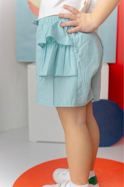Zeyland Girl's Side Fold Shorts
