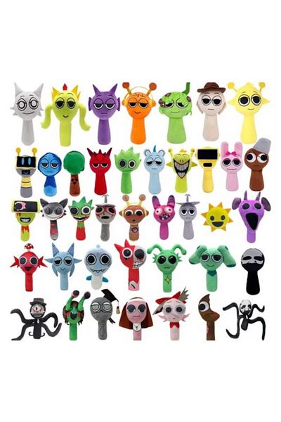 xpress sales Set 20 Sprunki, Plush Toys, XPRESS SALES