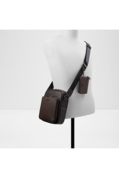 Aldo MAXIMILIAN - Καφέ ανδρική τσάντα ώμου