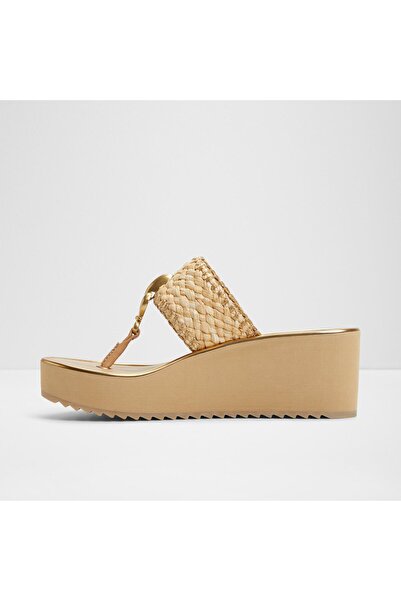 Aldo Penelopy - Kadın Tekstil Natürel Dolgu Topuk Terlik