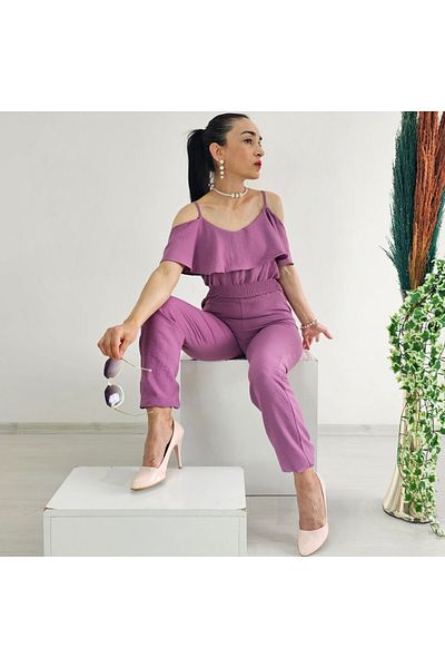 6 butik altı üstü butik Ayrobin Jumpsuit