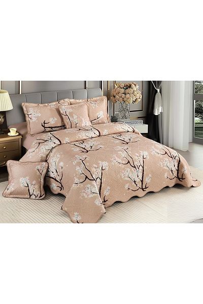 CHIRASO CHIRASO Fine Cotton Duvet Set, 5 Pieces, Duvet 230x250cm, 2 Pillowcases, with print