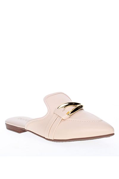 Beira Rio Ladies Closed/Flat Shoes Cream | Made In Brazil