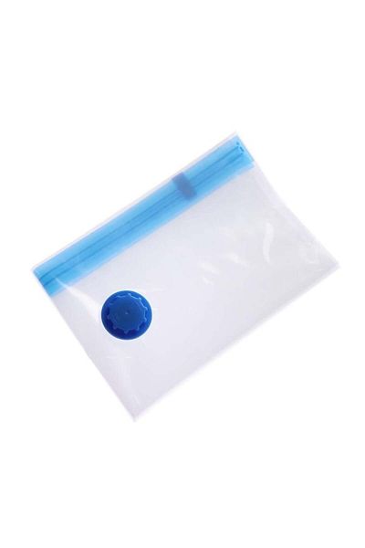 varioshop Sac vacuum VarioShop®, pentru haine, pilote, perne, dimensiune 60 x 80 cm, design ergonomic, reutil