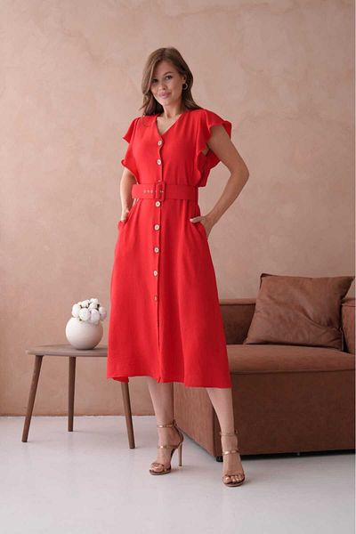 CİXAPLE Ayrobin Belted Dress