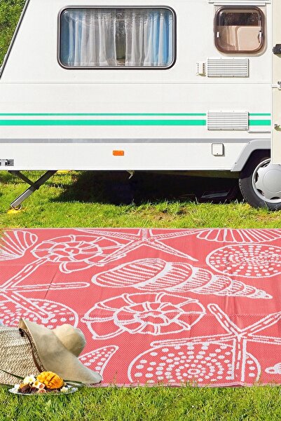 SİMEREV HALI HOME CONSEPT Plastik Halı Katlanabilir Çift Taraflı Plaj Kamp Pi...