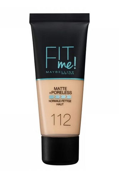 Fit Meal Fit Me Matte + Poreless Foundation 112 Beige