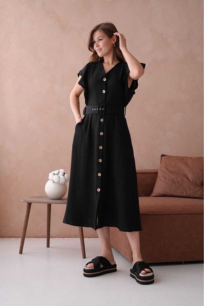 CİXAPLE Ayrobin Belted Dress