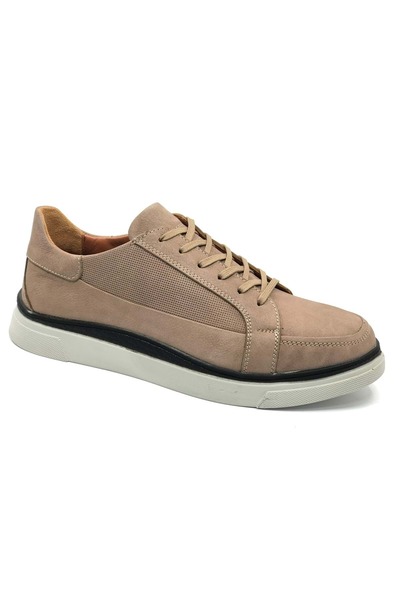 KOCAMANLAR Dropland 8943 Genuine Leather Men's Casual Shoes Kum