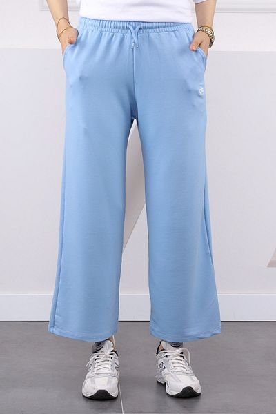İmajButik Βρεφικό μπλε ελαστικό μέσης Modal Sweatpants