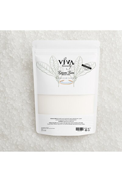 VivaBeauty Magnesium Sülfate İngiliz Tuzu Epsom Tuzu 250g