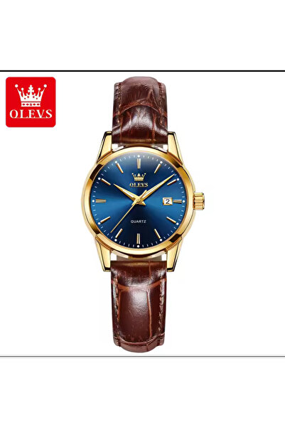 OLEVS DERİ KORDON GOL RENK KADIN KOL SAATİ