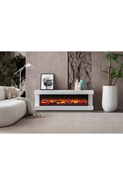 vimini home Trend Şömineli Tv Sehpası