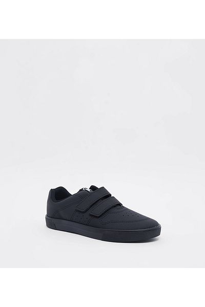 MOLEKINHO Pre Teen Boys School Shoes Black | Made In Brazil
