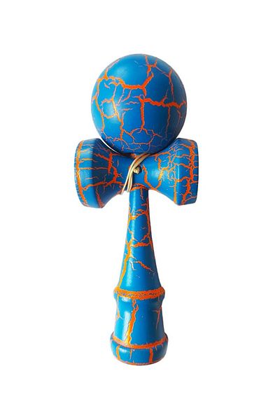BV Kendama profesională, albastră/portocaliu, 14KD
