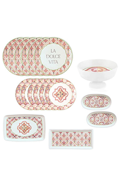 The Mia DOLCE VITA 6 KİŞİLİK 17 PARÇA SERVİS/KAHVALTI TAKIMI