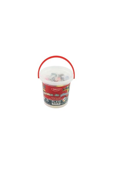 daço Plastilina 10 culori 400G, Plastilina din galeata