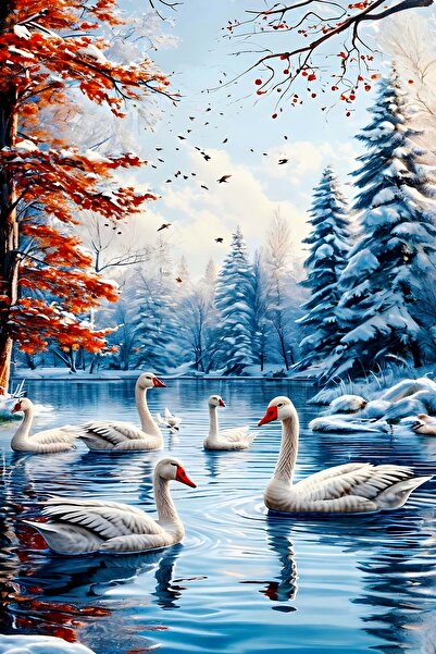 Aden DEKORATİF MANZARA KANVAS TABLO