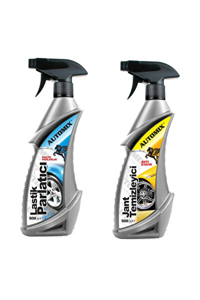 Automix Profesyonel Lastik Parlatıcı & Süper Jant Temizleyici – Üst Düzey Par...
