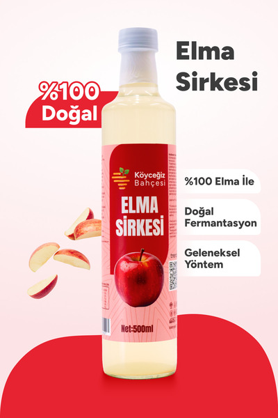 Köyceğiz Bahçesi Doğal Elma Sirkesi - 500ml