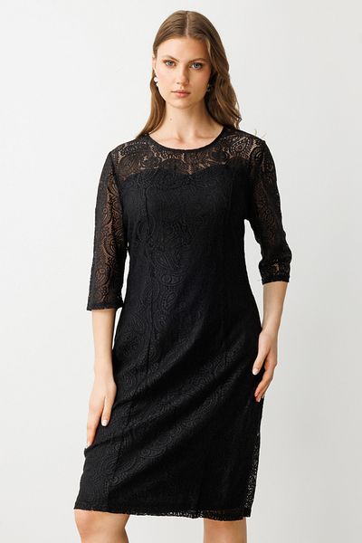 Ekol Lace Lined Dress