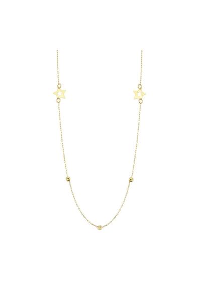 Koçak 14 Ayar Dorika Yıldız Tasarım Altın Kolye