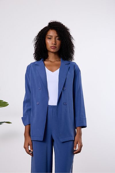 Bolivente Jachetă sezonieră Indigo Regular fără căptușeală