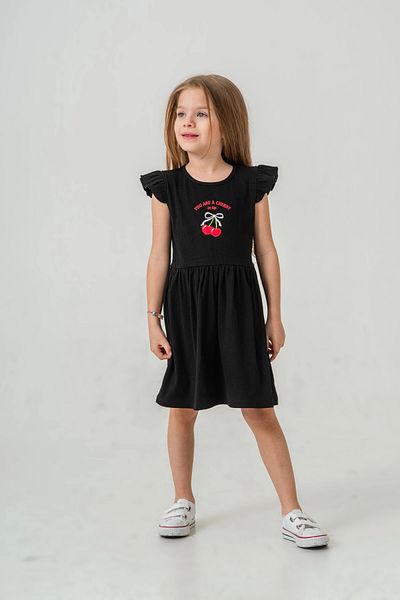 My Hanne Cherry Embroidered Girl's Dress 50772