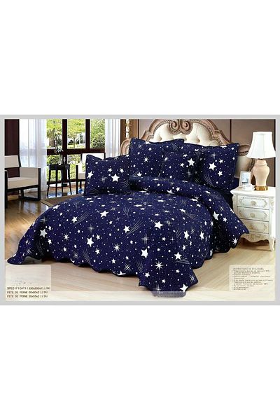 CHIRASO CHIRASO Fine Cotton Duvet Set, 5 Pieces, Duvet 230x250cm, 2 Pillowcases, with print