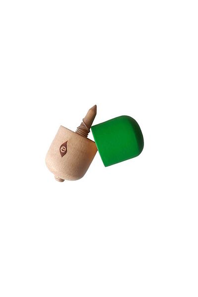 BV Pastilă Kendama, verde/lemn, 11 cm, 26KD