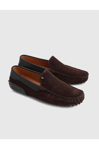 İLVİ Mackay Genuine Suede Leather Brown Men's Loafer