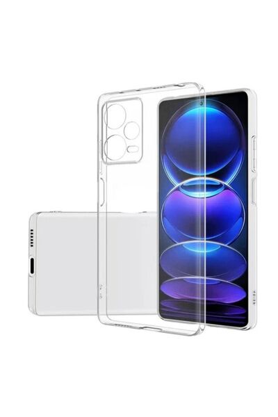 PSGT Xiaomi Redmi Note 12 pro Kılıf Transparent Soft Şeffaf