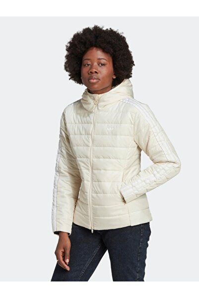 adidas Geacă Premium HK5251 Bej Slim Fit