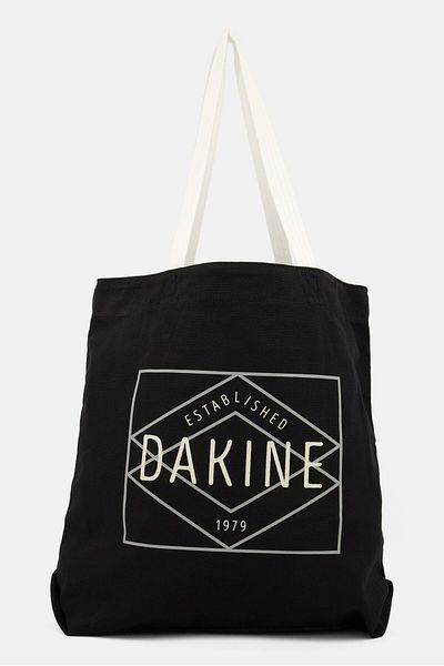 Dakine حقيبة تسوق نسائية بشعار العلامة التجارية 47 طول × 42 ارتفاع × 12 عرض، أسود