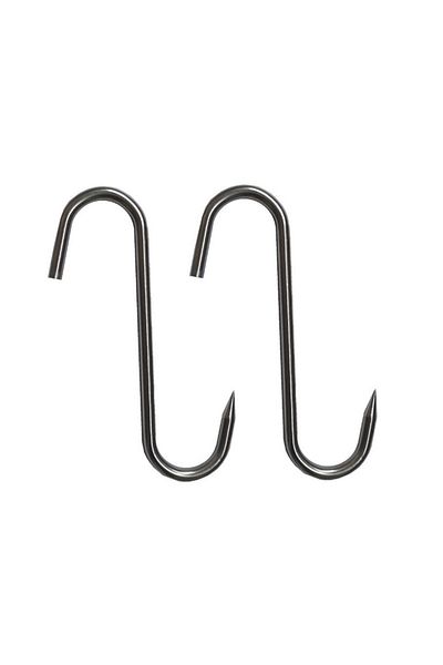 MDM Set 2 carlige macelar 23cm, Ø10 mm, inox