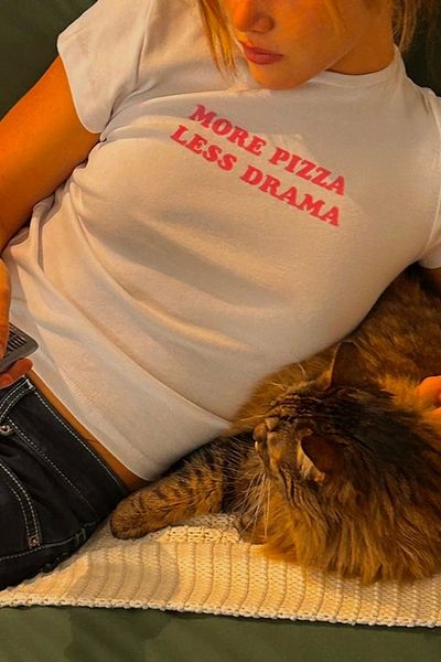 1blood Pizza Full Length Blouse