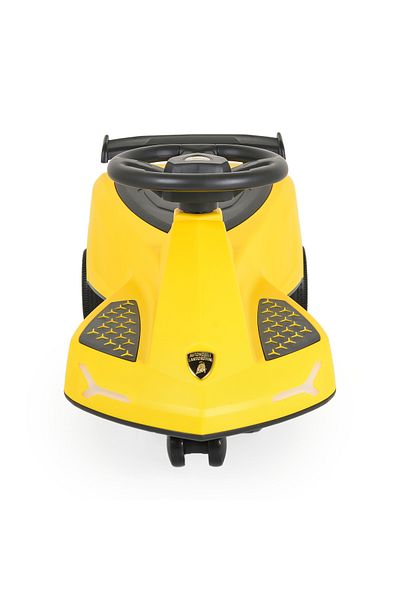 Lamborghini Ride-on car, Lamborghini Swing Car Yellow, LED wheels, sound and light effects, age 3+ Years
