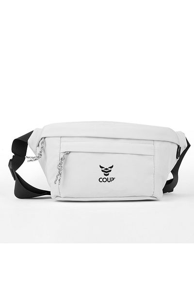 COUP Unisex Practical Cross Bag -white