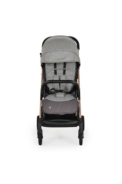 Moni 2 in 1 Stroller Moni Berlin Premium Gray, Easy Folding, Lightweight Aluminum Frame, Front and Rear Shock Absorbers