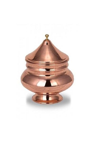 Tanemce Rumeli Sugar Bowl Plain Red Sugar Bowl