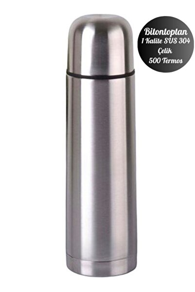 HediyeFilesi 500ml Double Layer Sus 304 Steel Inox Thermos Milk-Food-Camping-Picnic Thermos up to 12 Hours Hot Cold
