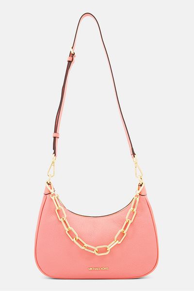Michael Kors Women Brand Logo Shoulder Bag 28 L x 20 H x 6,5 W cm, Pink